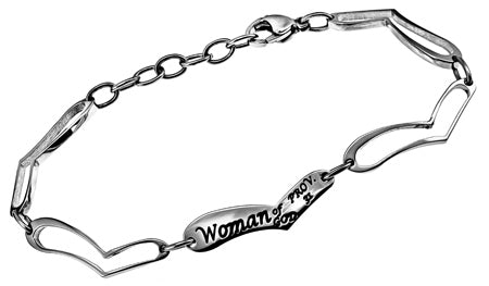 Women's Heart Link Bracelet