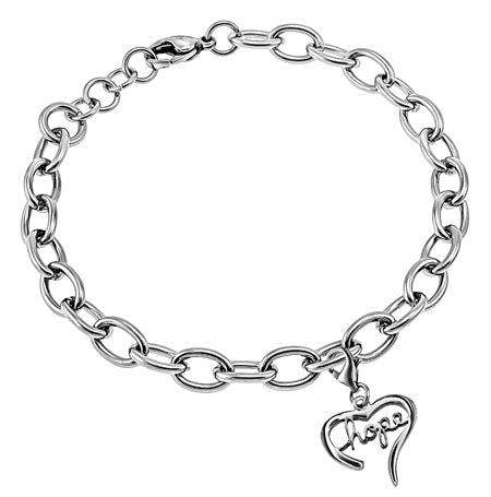 Women's Handwriting Heart Bracelet Collection