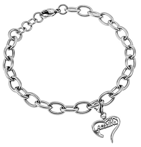 Women's Handwriting Heart Bracelet Collection