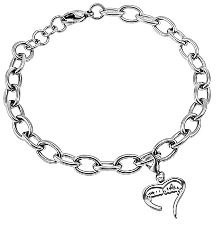 Women's Handwriting Heart Bracelet Collection