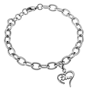 Women's Handwriting Heart Bracelet Collection