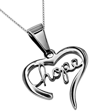 Women's Handwriting Heart Necklace Collection