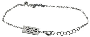 Women's Handwriting Bracelet Collection