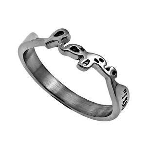 Women's Hand Writing Ring