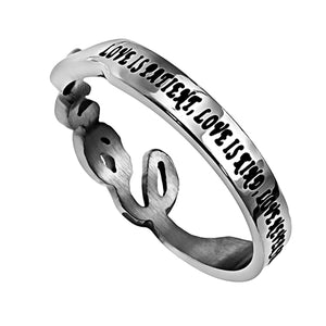 Women's Hand Writing Ring