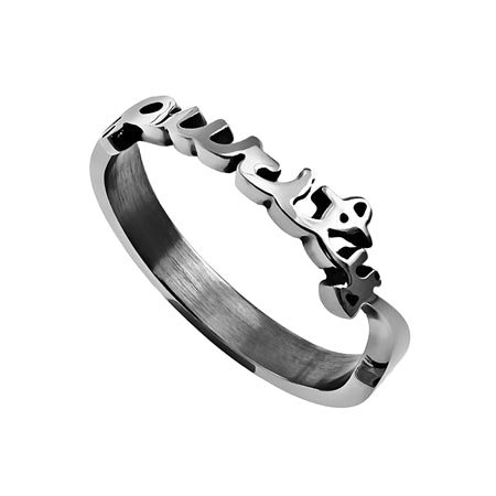 Women's Hand Writing Ring