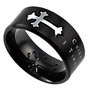 Men's Black Neo Ring