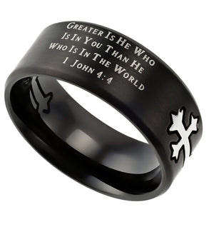 Men's Black Neo Ring