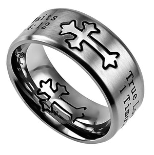 Men's Silver Neo Ring