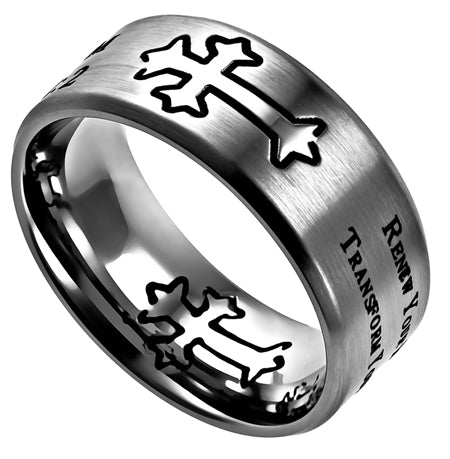 Men's Silver Neo Ring