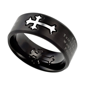 Men's Black Neo Ring