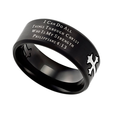 Men's Black Neo Ring