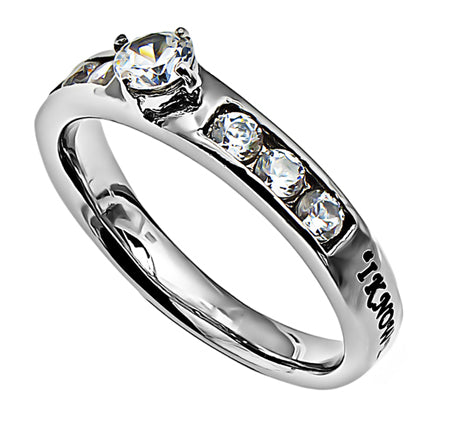 Women's Princess Solitaire Ring