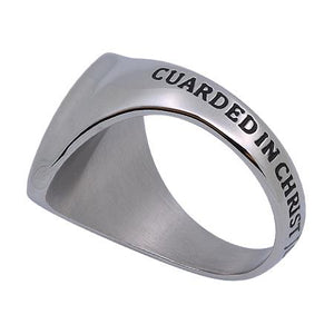 Men's R2 Shield Cross Ring