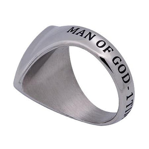 Men's R2 Shield Cross Ring