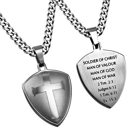 Men's Silver Shield R2 Cross Collection