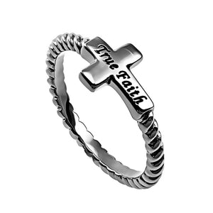 Women's Simplicity Cross Ring