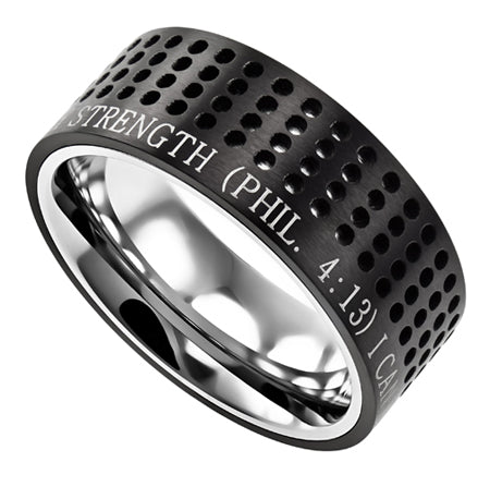 Men's Black Sports Ring