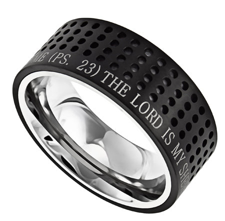 Men's Black Sports Ring