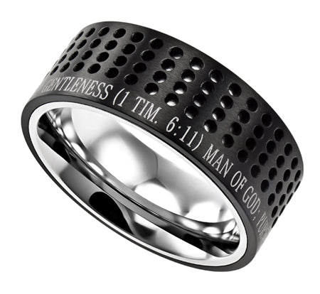 Men's Black Sports Ring