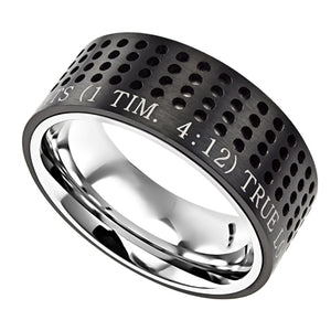 Men's Black Sports Ring