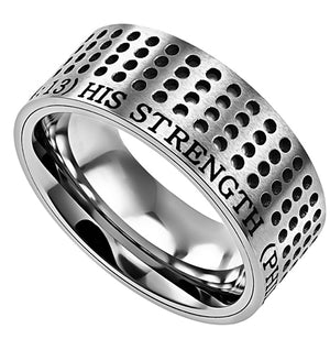 Men's Silver Sport Ring