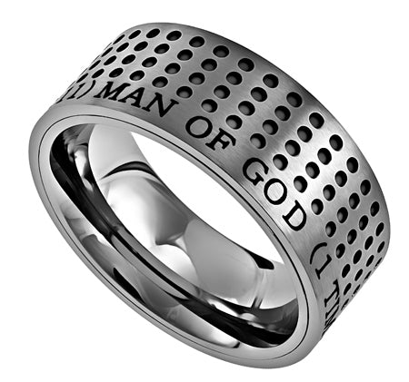 Men's Silver Sport Ring