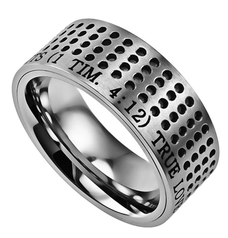 Men's Silver Sport Ring