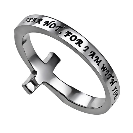 Women's Sideways Cross Ring