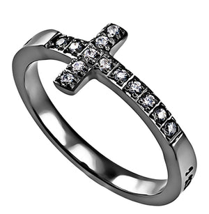 Women's Sideways Cross Ring