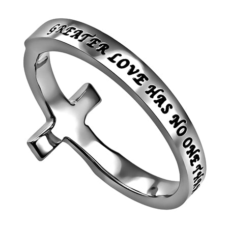 Women's Sideways Cross Ring