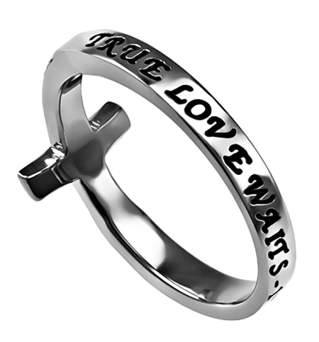 Women's Sideways Cross Ring