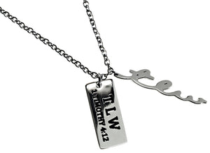 Women's Handwritting Necklace Collection