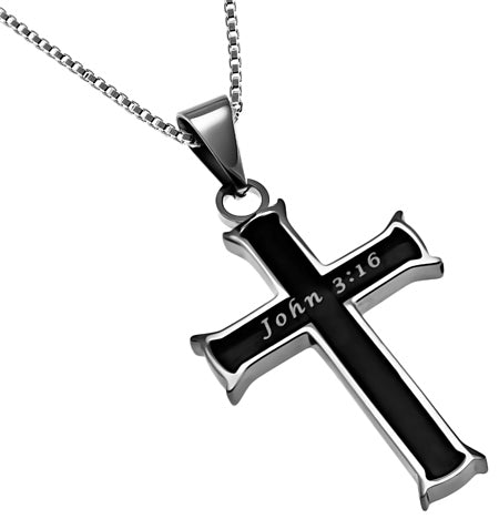 Women's Black Mini Cross Collection