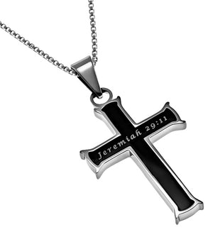 Women's Black Mini Cross Collection