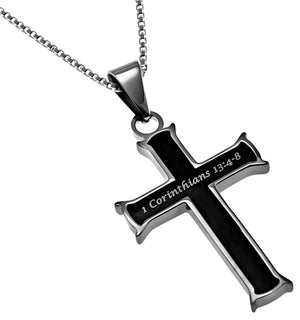 Women's Black Mini Cross Collection