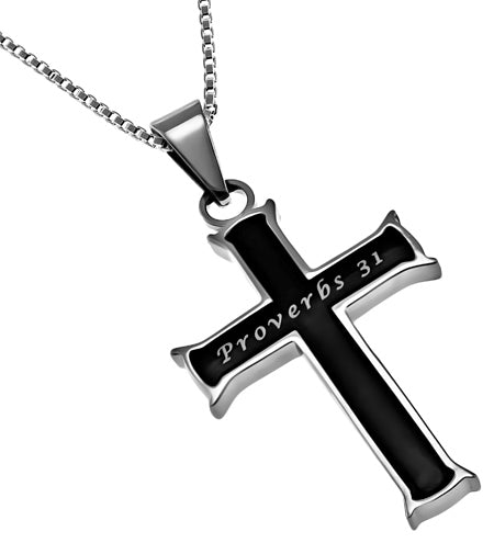 Women's Black Mini Cross Collection