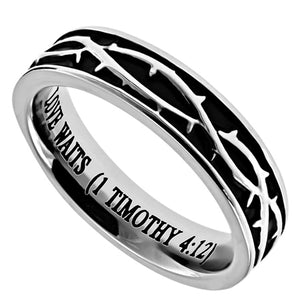 Women's Crown of Thorns Ring